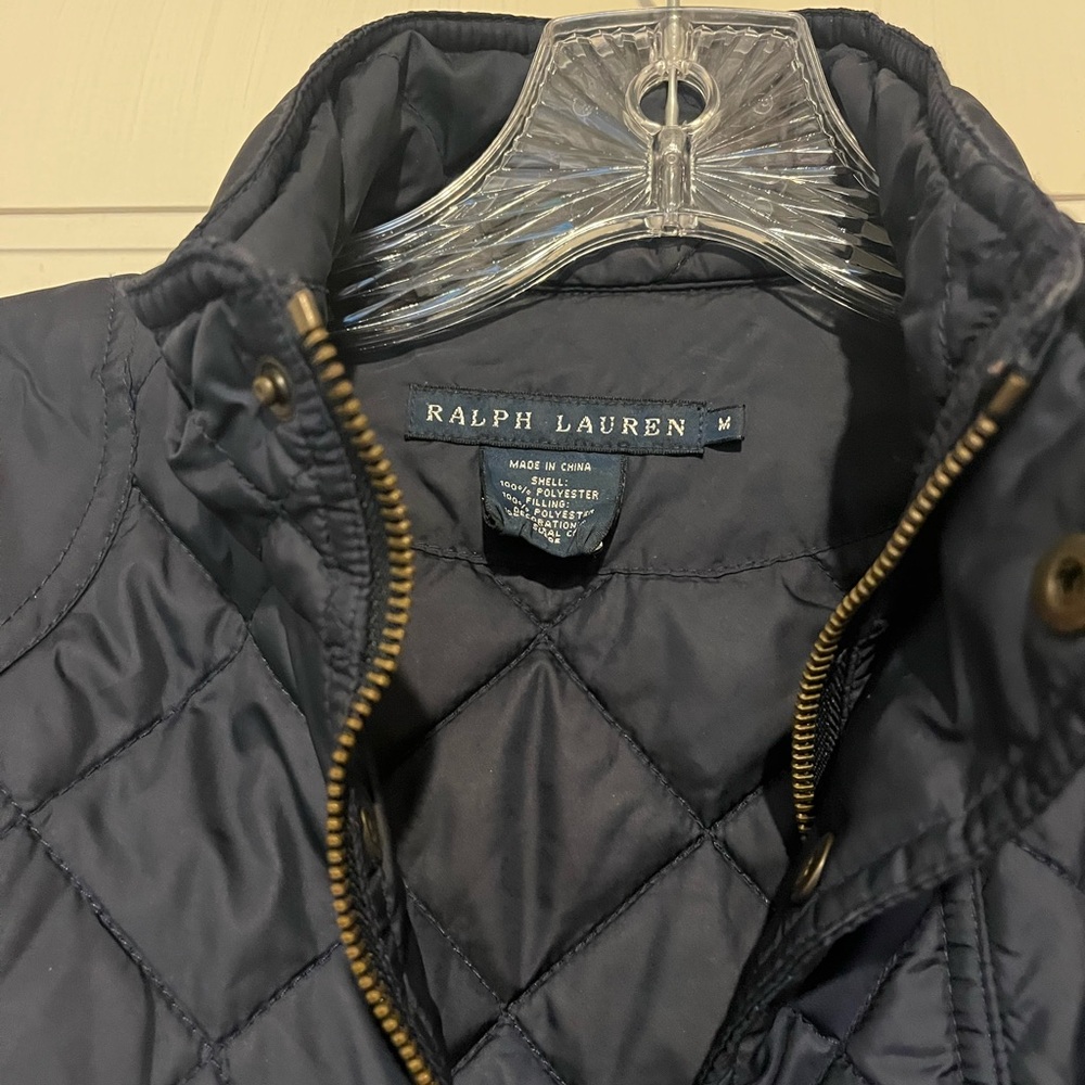 Ralph Lauren Dark Blue Quilted Jacket